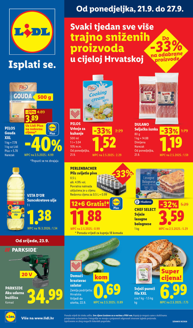 Lidl katalog akcija Kataloška akcija