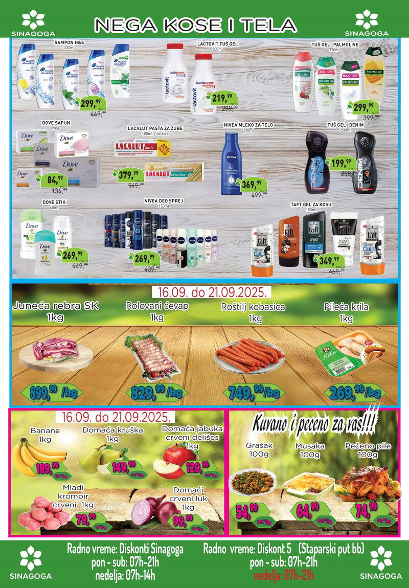 Sinagoga katalog akcija