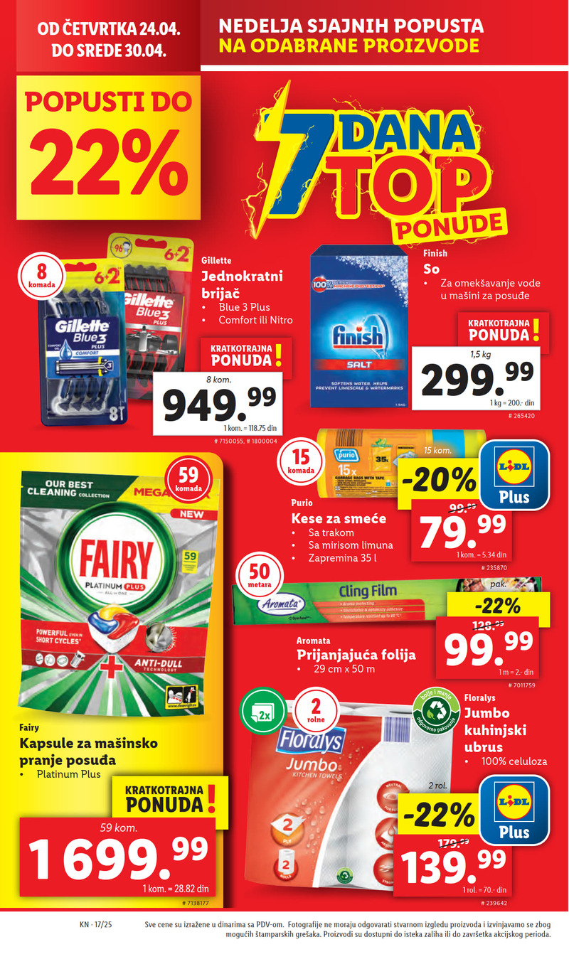 Lidl katalog akcija