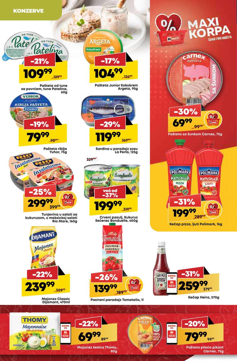 Mega Maxi nedeljna akcija