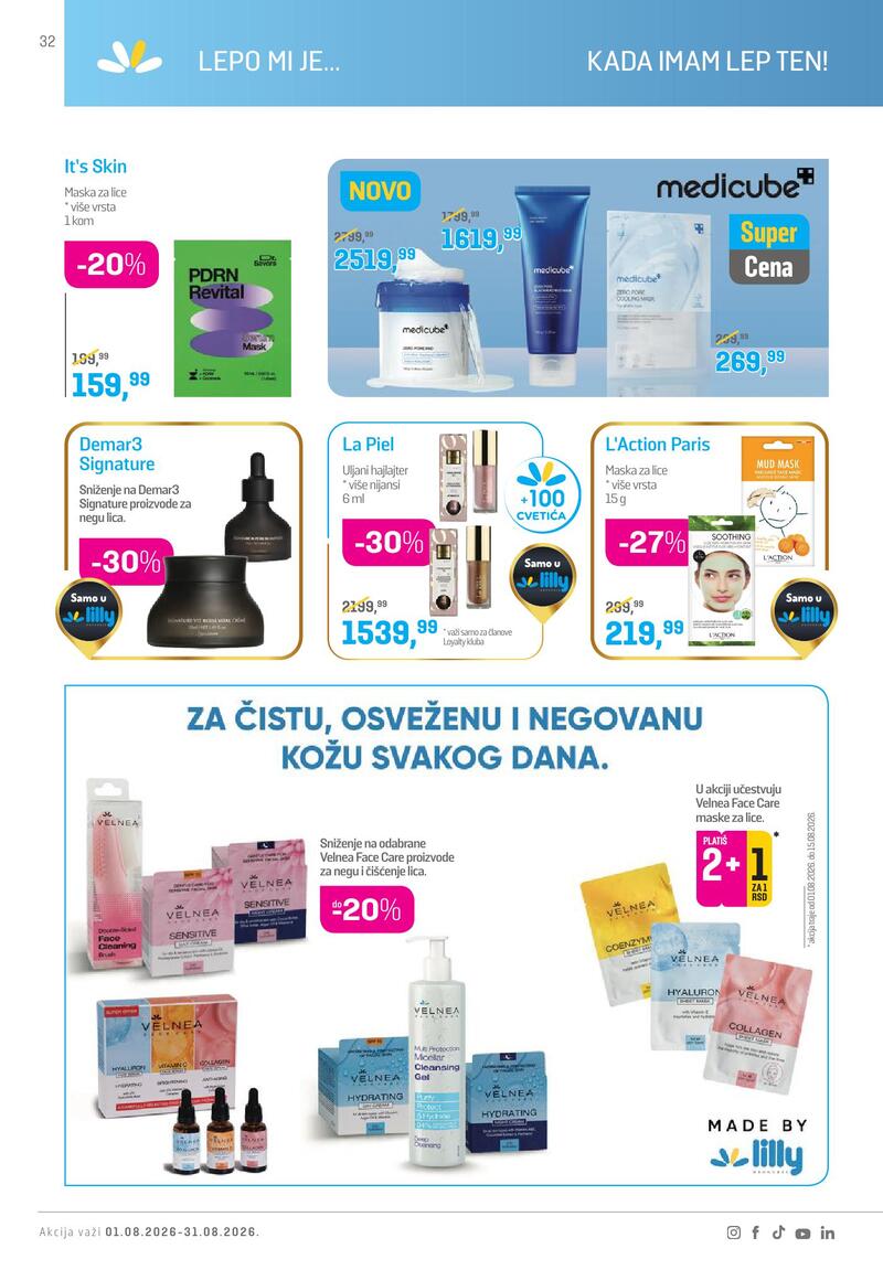 Lilly Drogerie katalog akcija