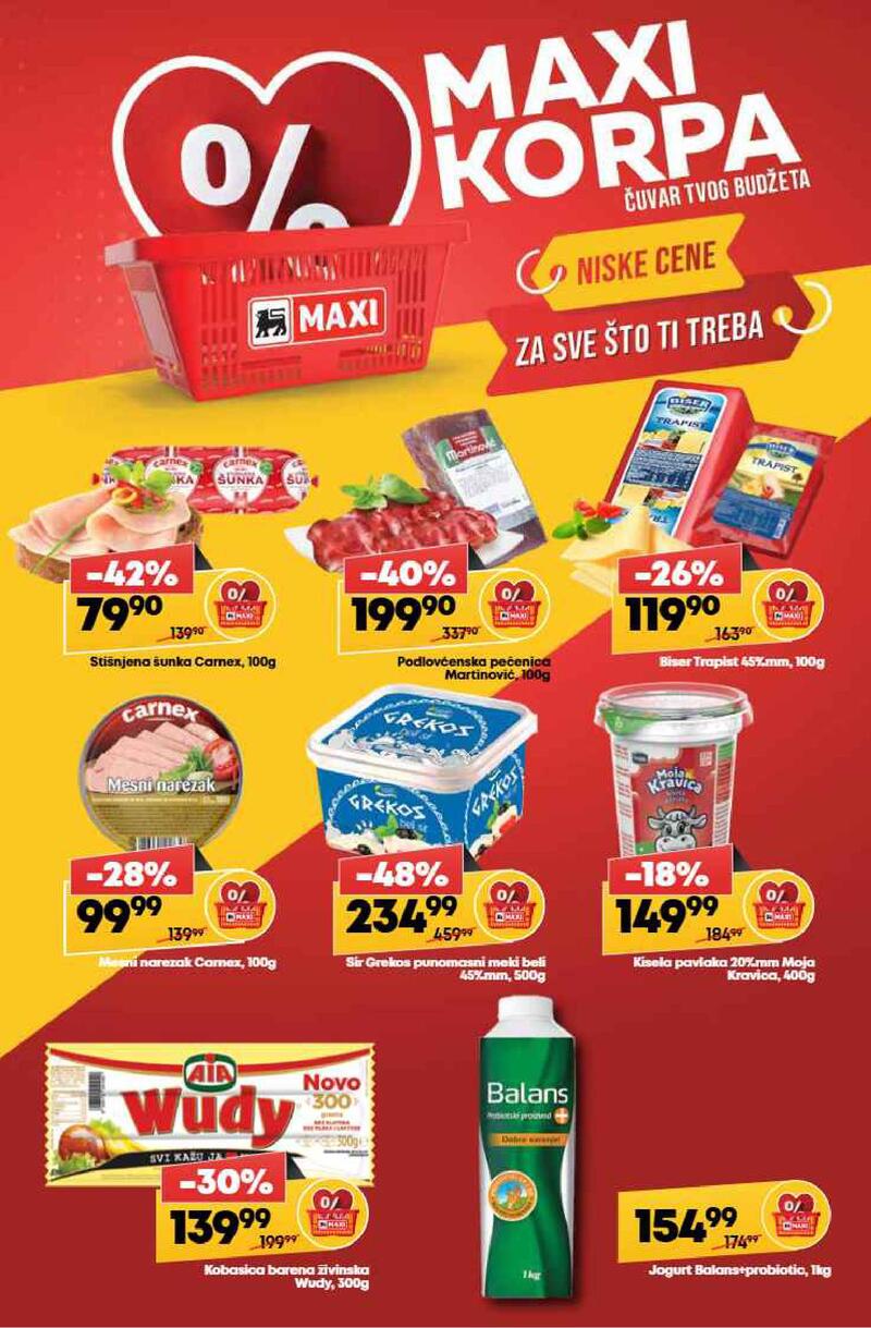 Mega Maxi nedeljna akcija