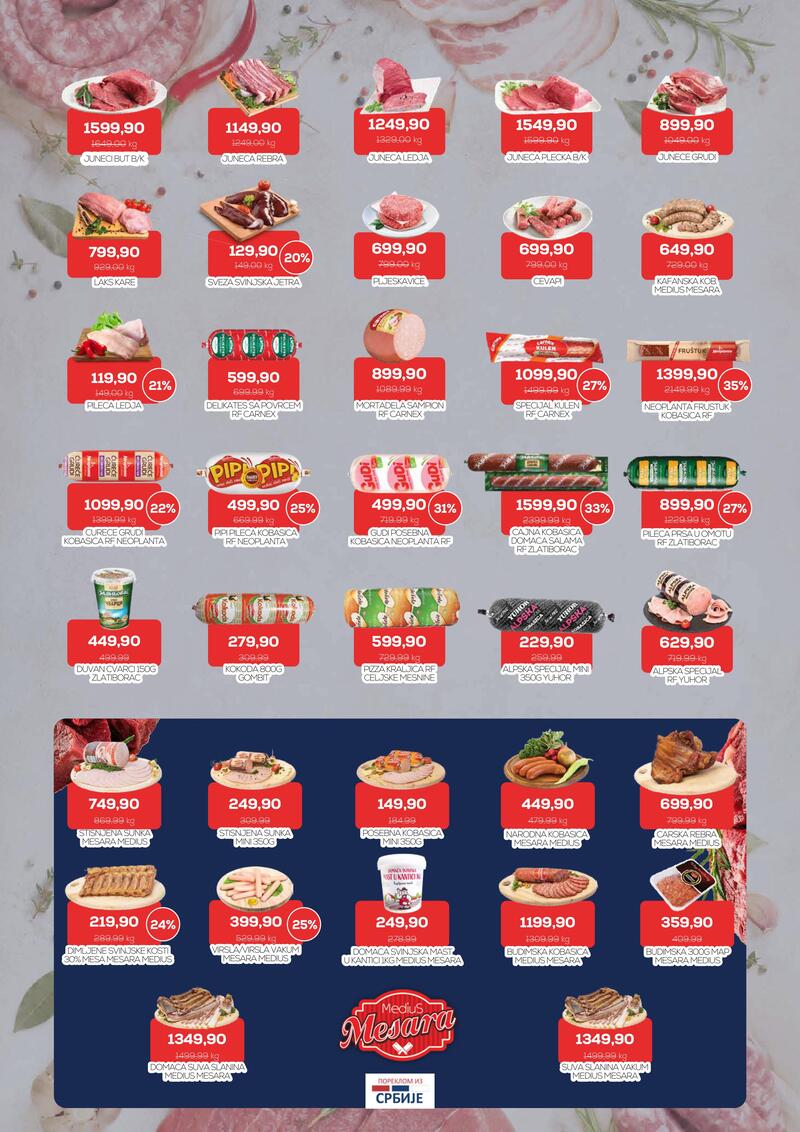 Medius katalog akcija