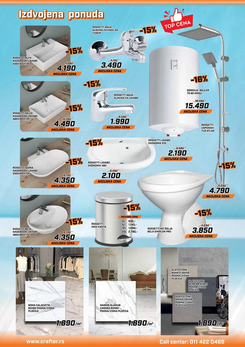Crafter akcijski katalog