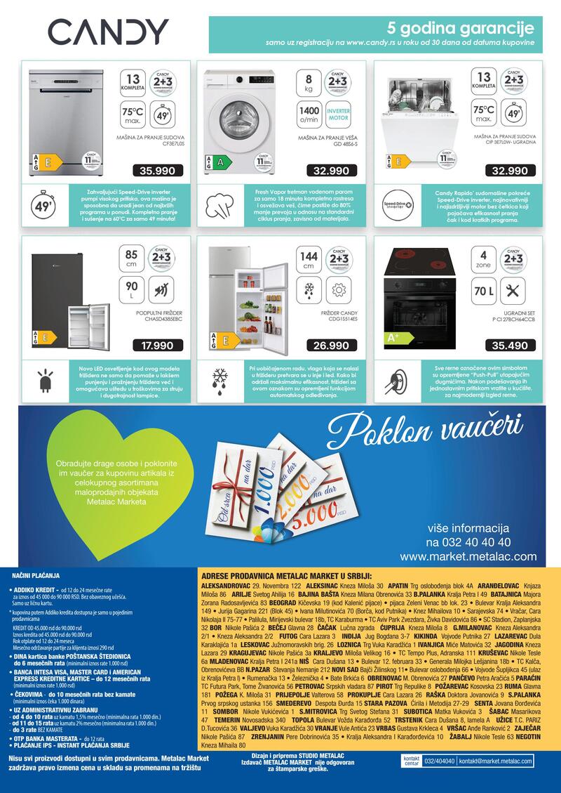 Metalac Market katalog akcija