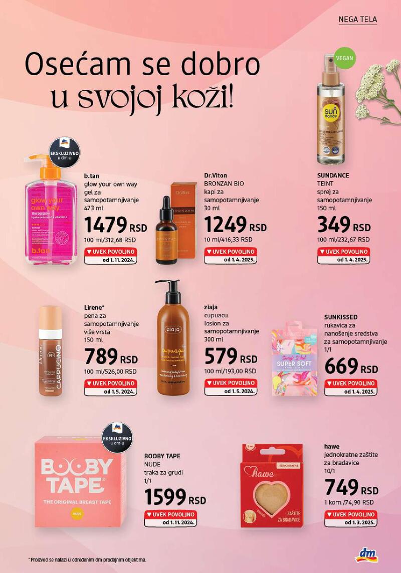 DM Drogerie katalog akcija
