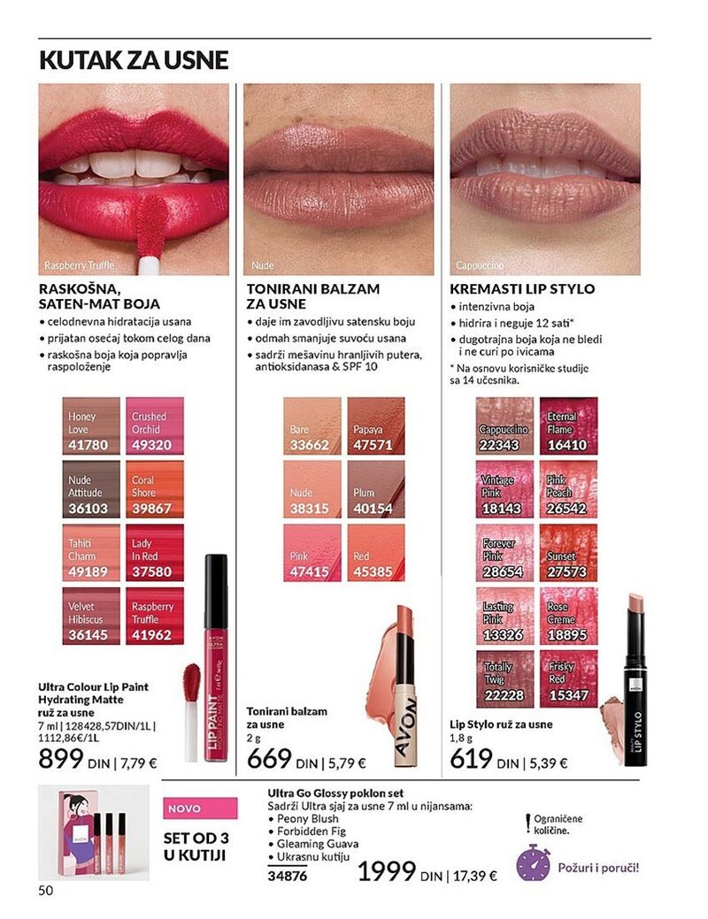 Avon katalog akcija