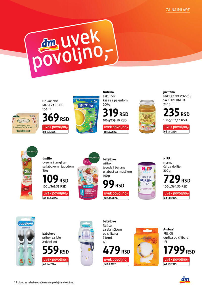 DM Drogerie katalog akcija