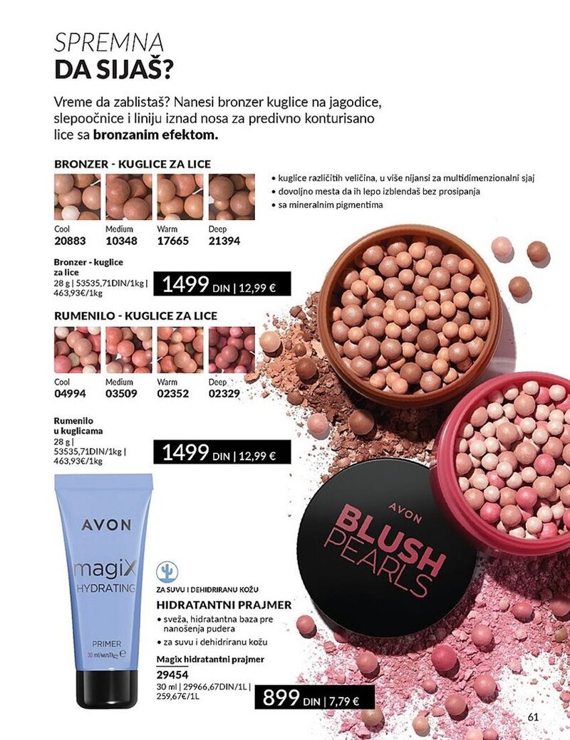 Avon katalog akcija