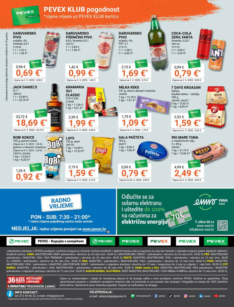 Pevex kataloška akcija