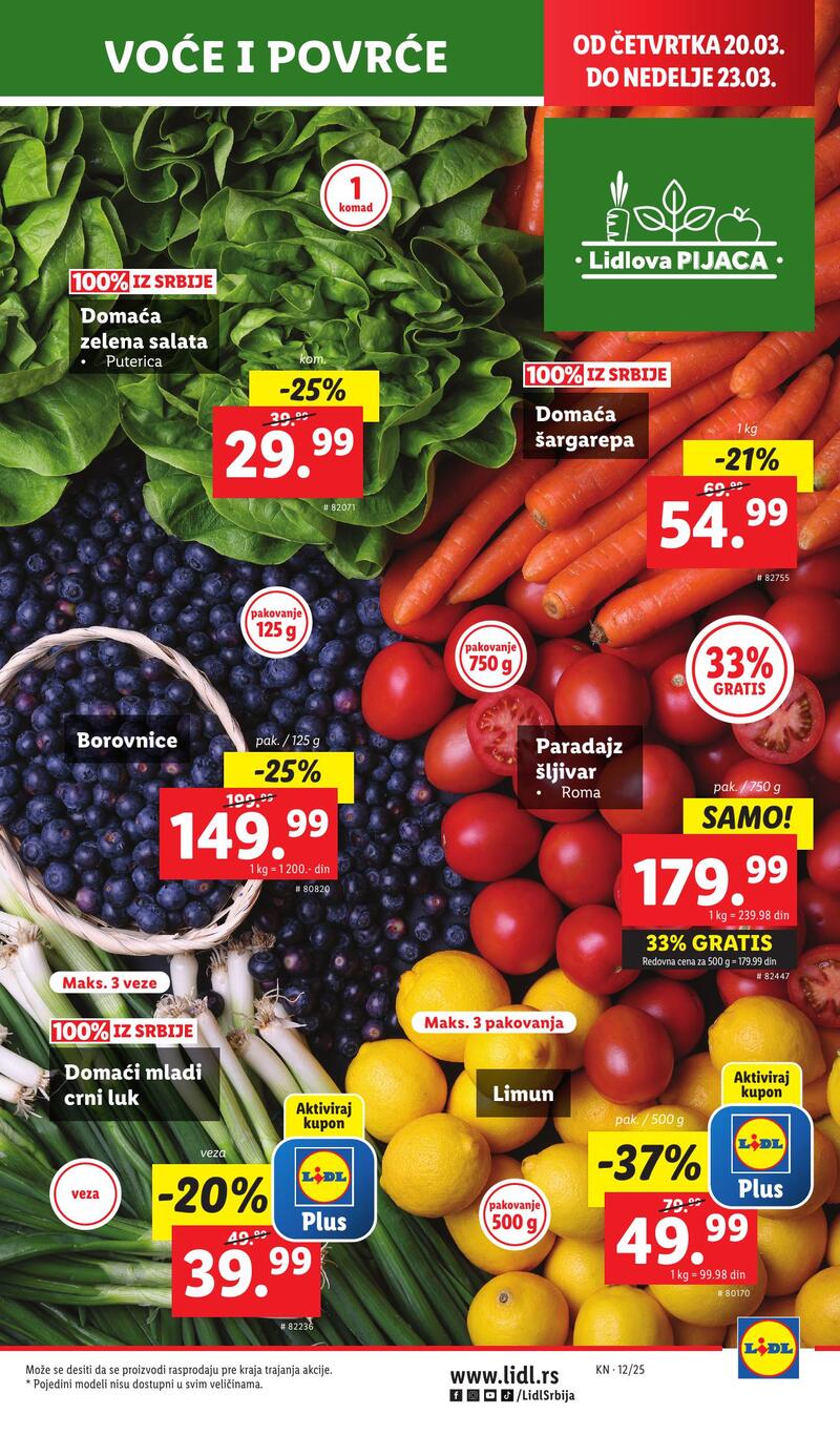 Lidl katalog akcija