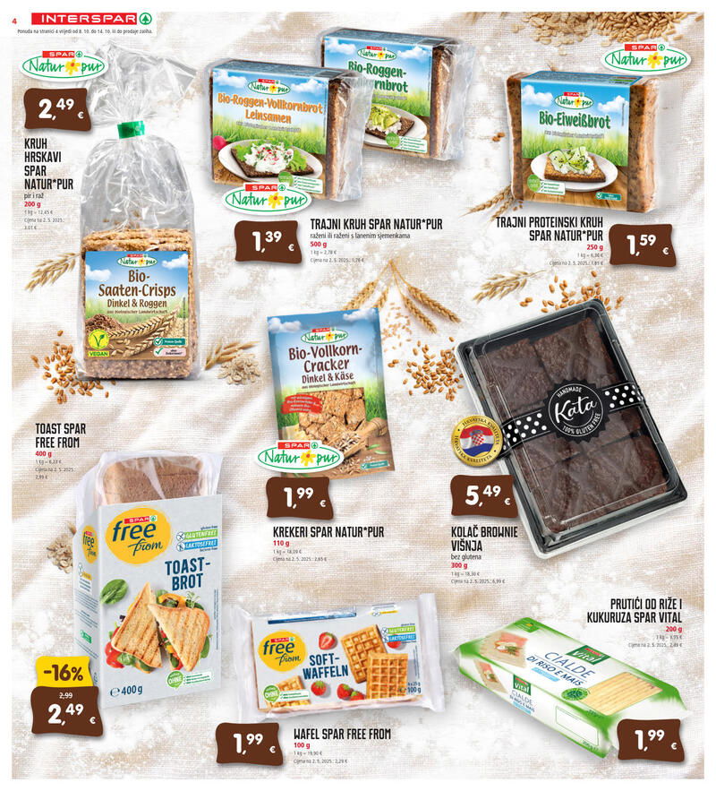 Spar najveći izbor kruha i peciva