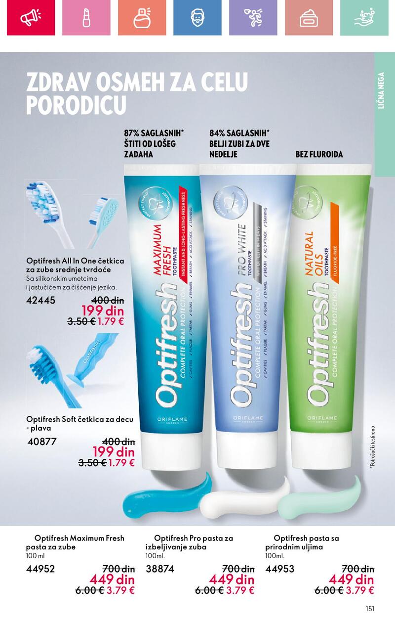 Oriflame katalog akcija