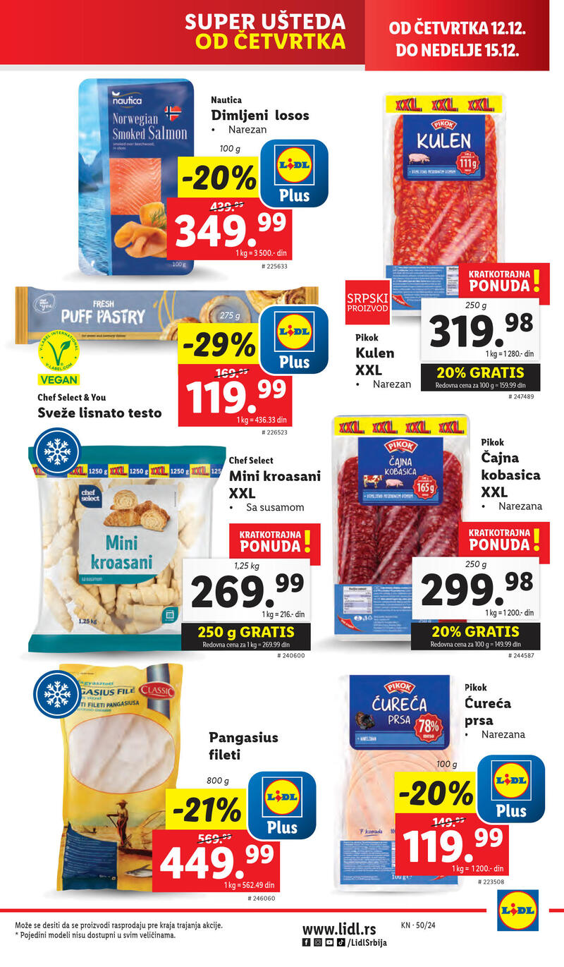 Lidl katalog akcija