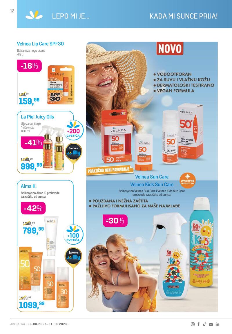 Lilly Drogerie katalog akcija