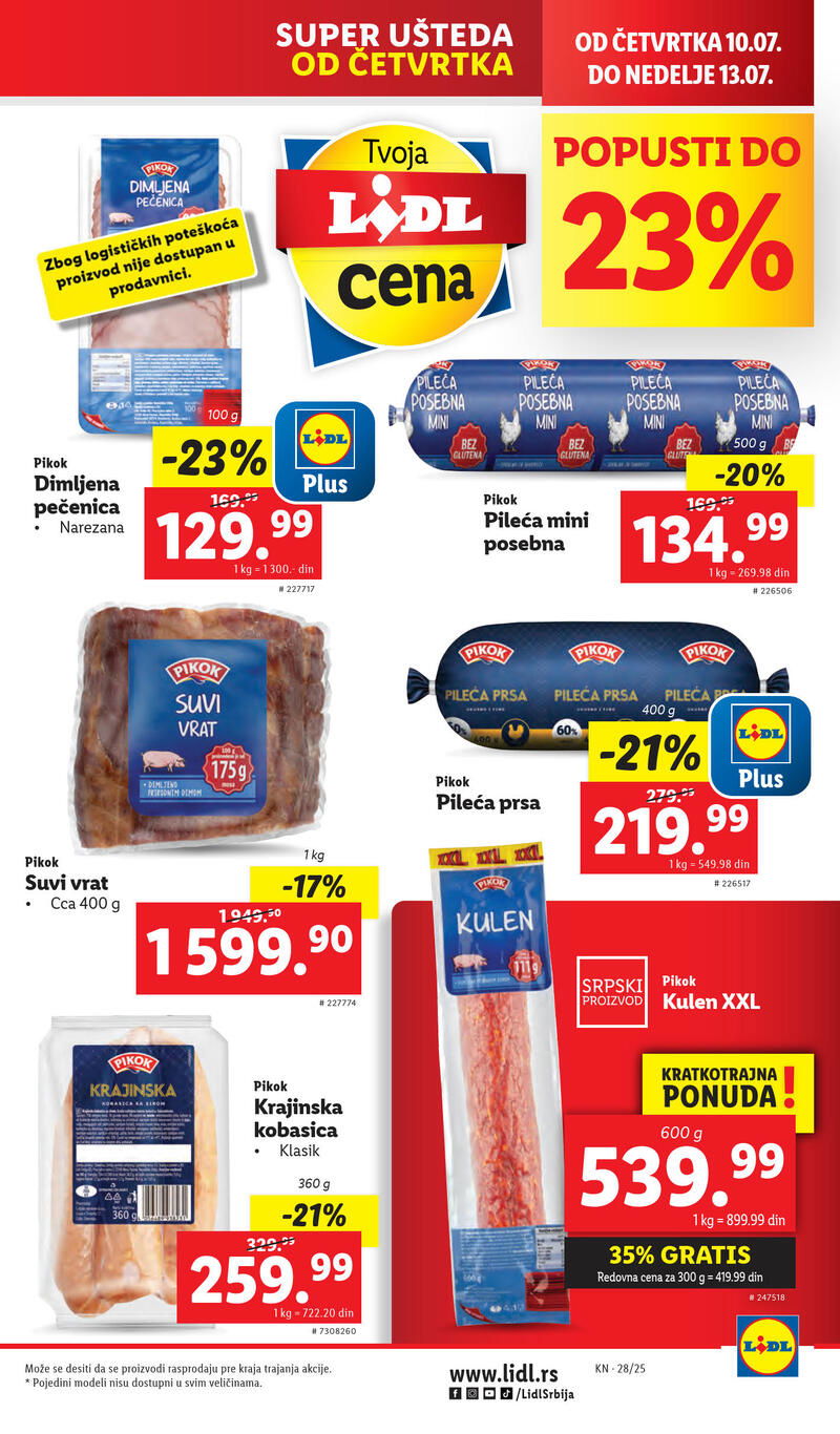 Lidl katalog akcija
