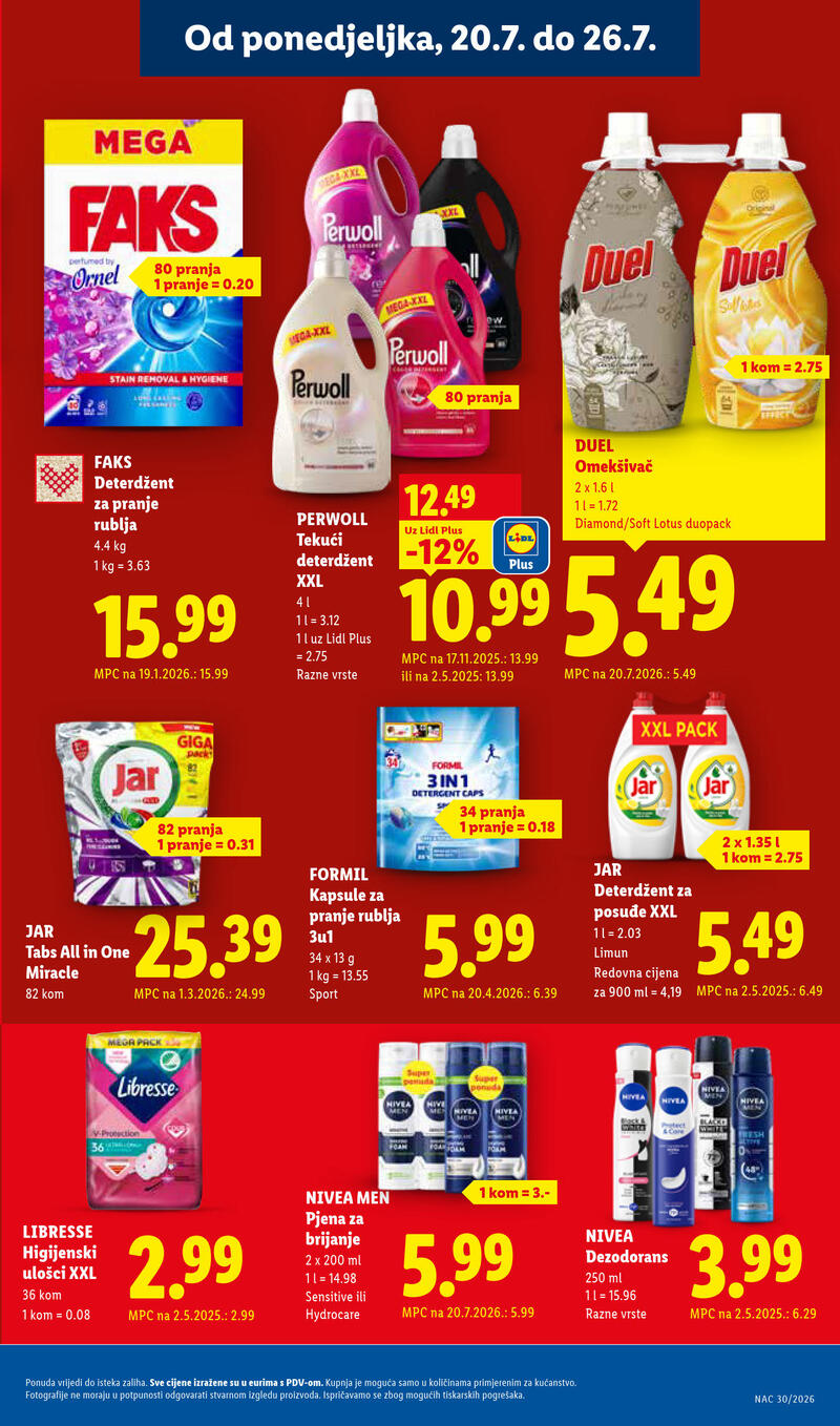 Lidl kataloška akcija