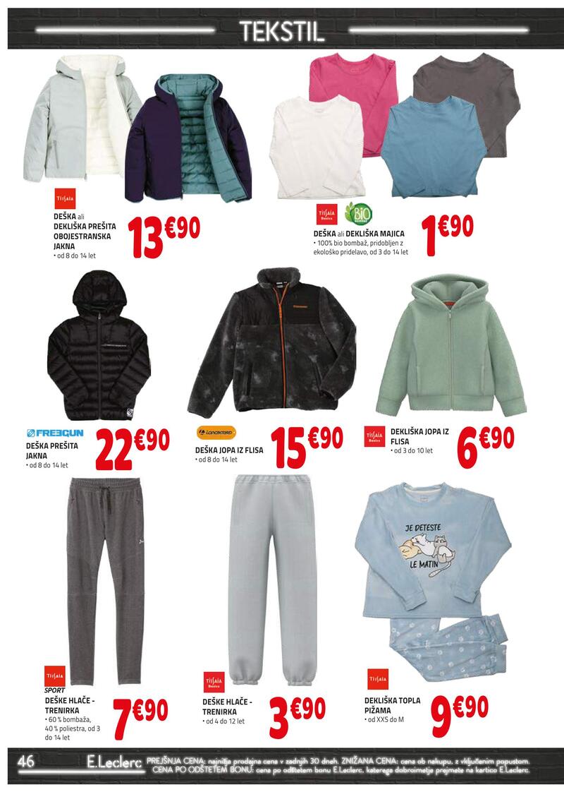 E.Leclerc katalog tekstil