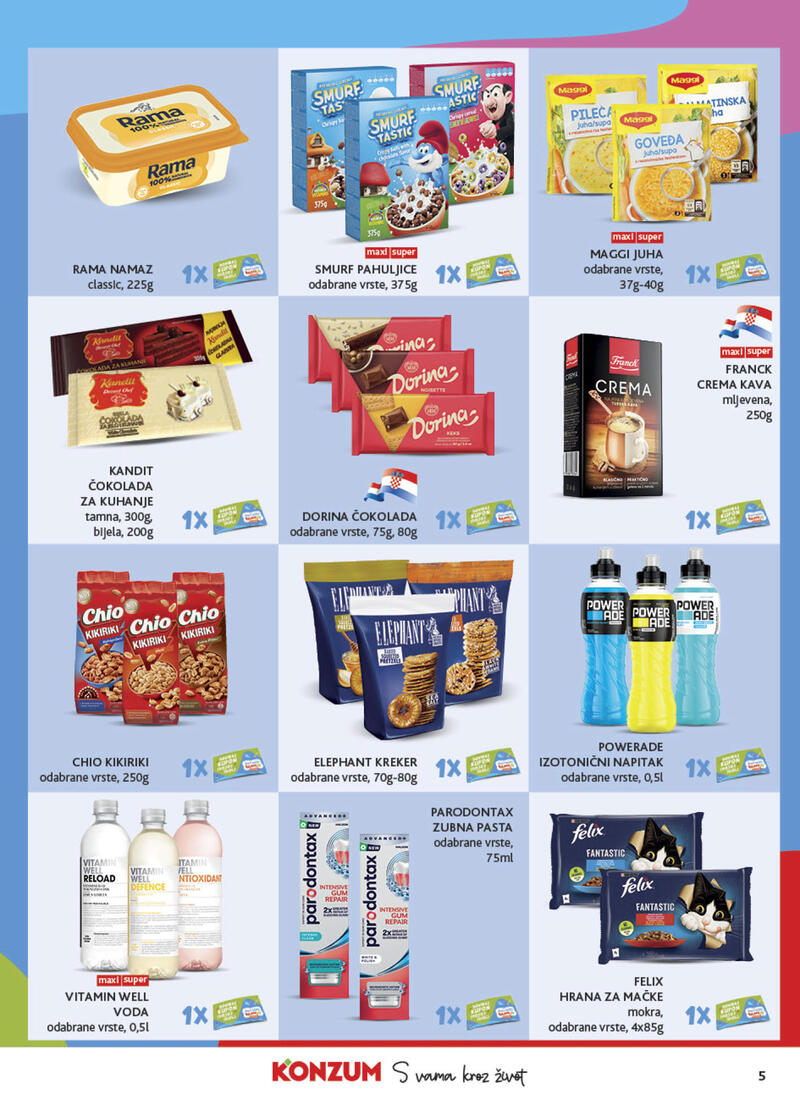 Konzum katalog - Tjedna akcija