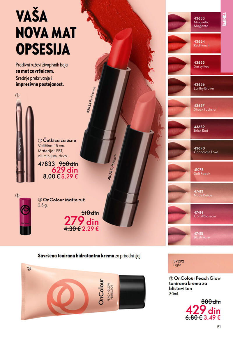 Oriflame katalog akcija