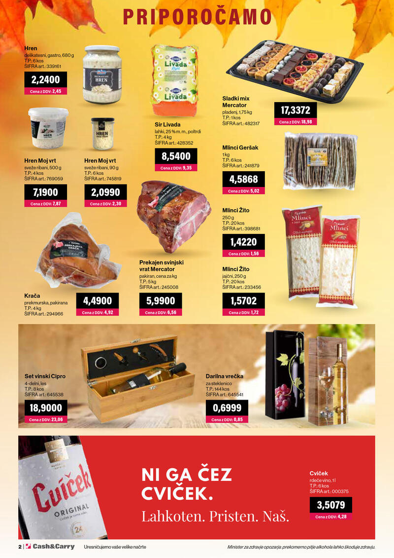 Mercator Cash&Carry katalog - Mesečna akcija