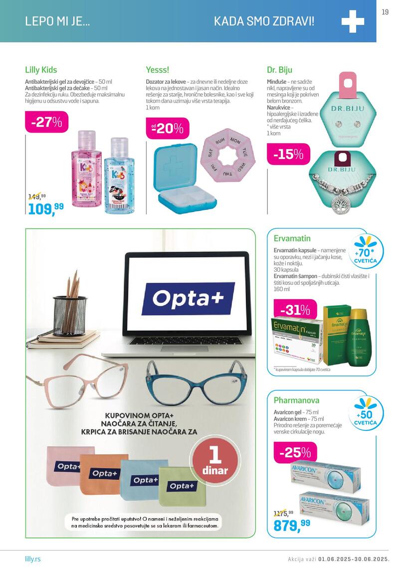 Lilly Drogerie katalog akcija