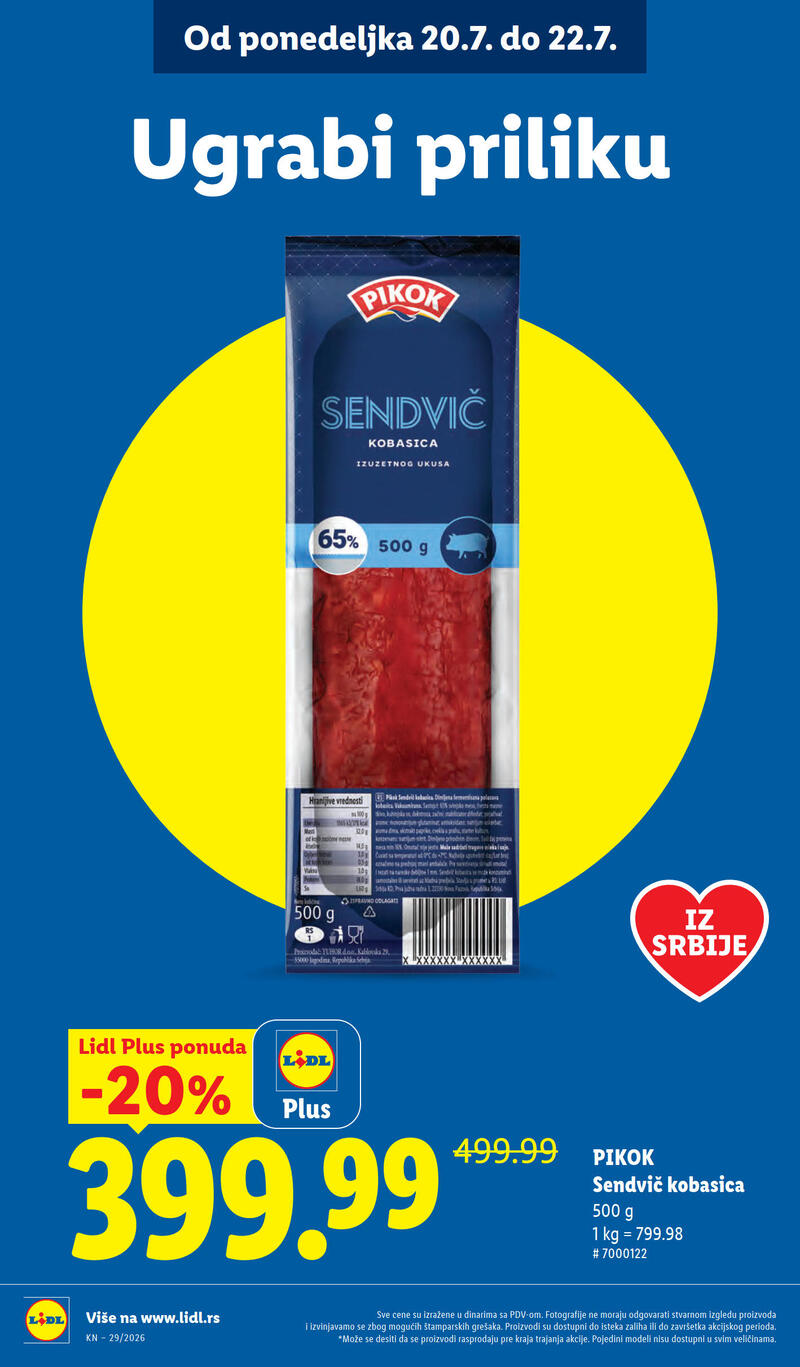 Lidl katalog akcija