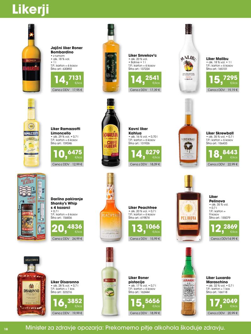Tuš Cash & Carry katalog - Gostinec