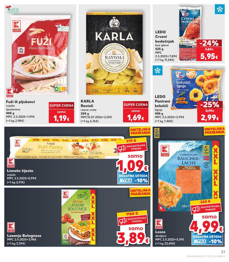Kaufland katalog - Prehrambeni proizvodi