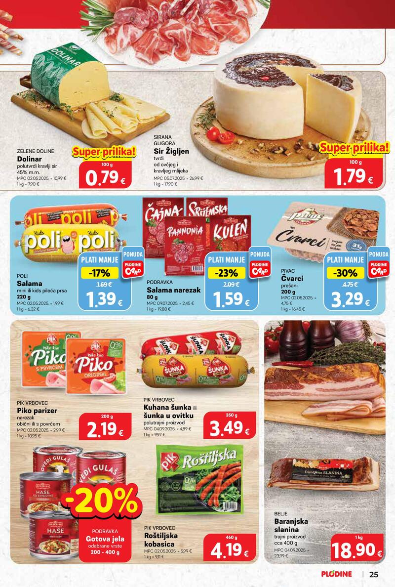 Plodine kataloška akcija