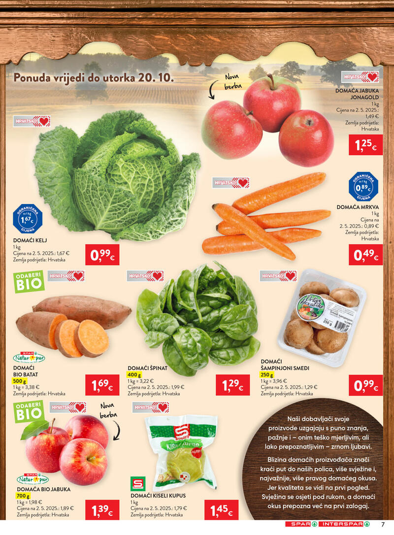 Spar katalog - Tjedna akcija