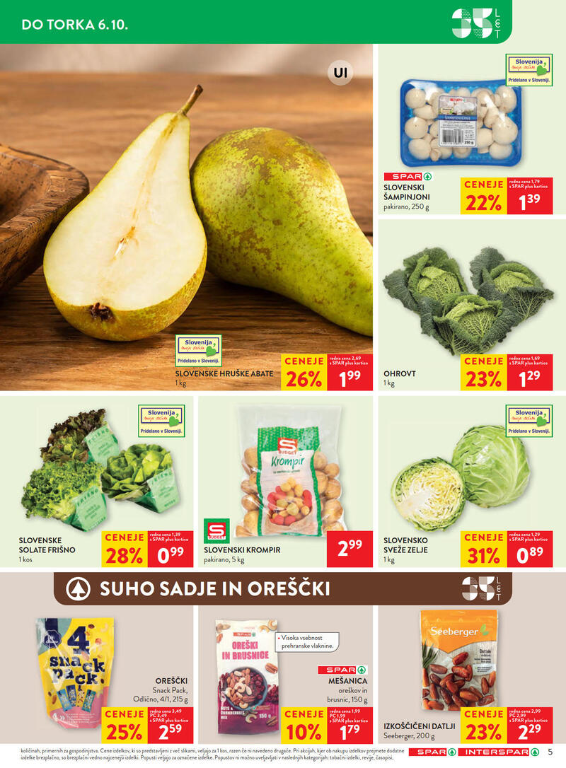 Spar katalog - Tedenska akcija