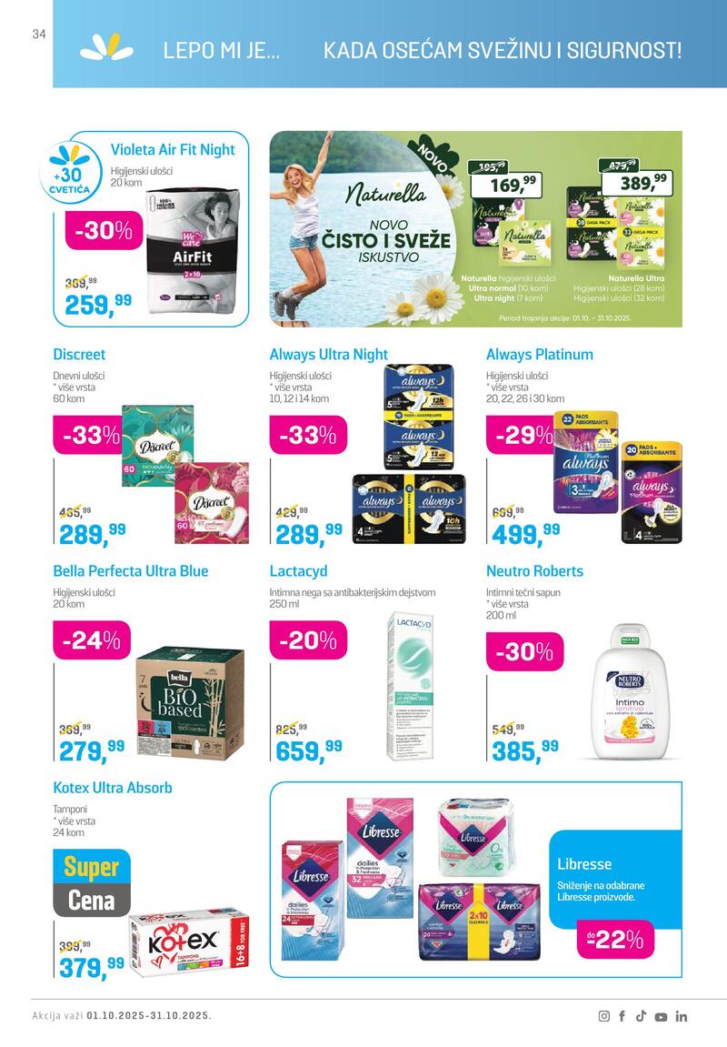 Lilly Drogerie katalog akcija