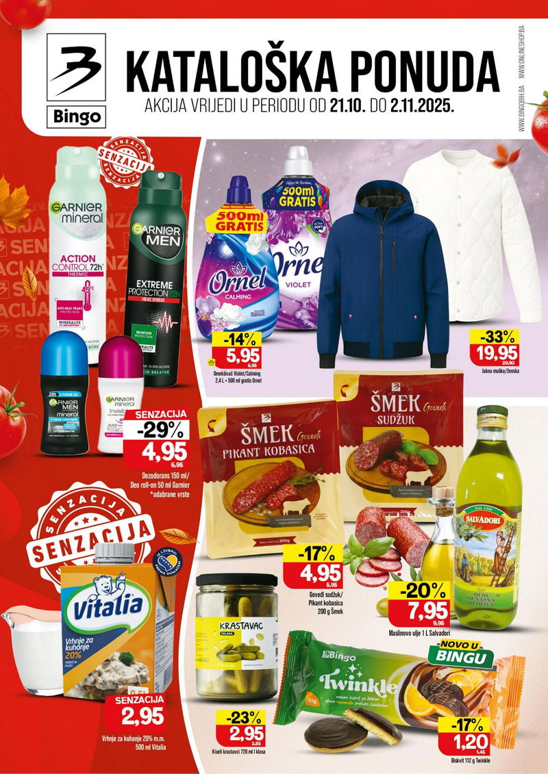 Bingo kataloška ponuda