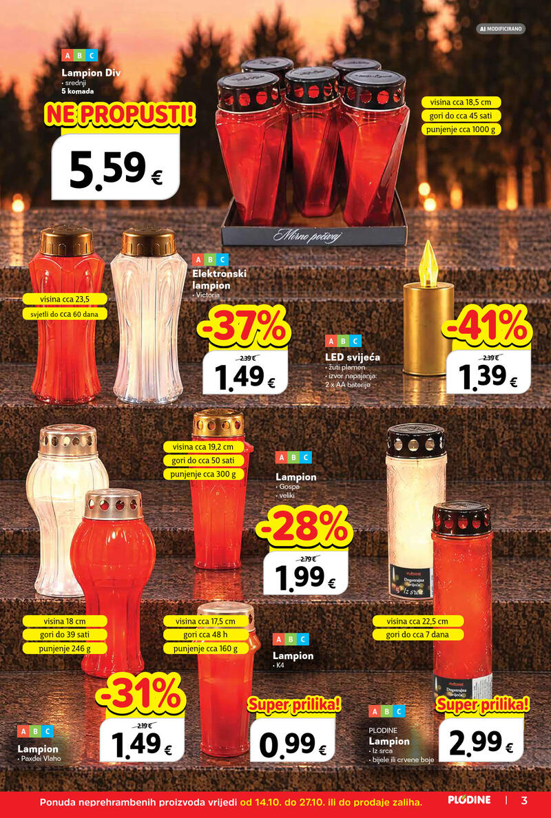 Plodine katalog - Tjedna akcija