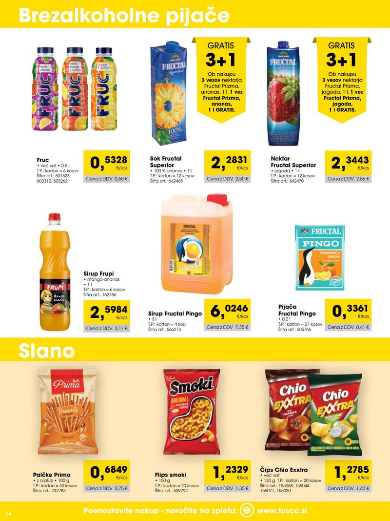 Tuš Cash & Carry katalog - Trgovec