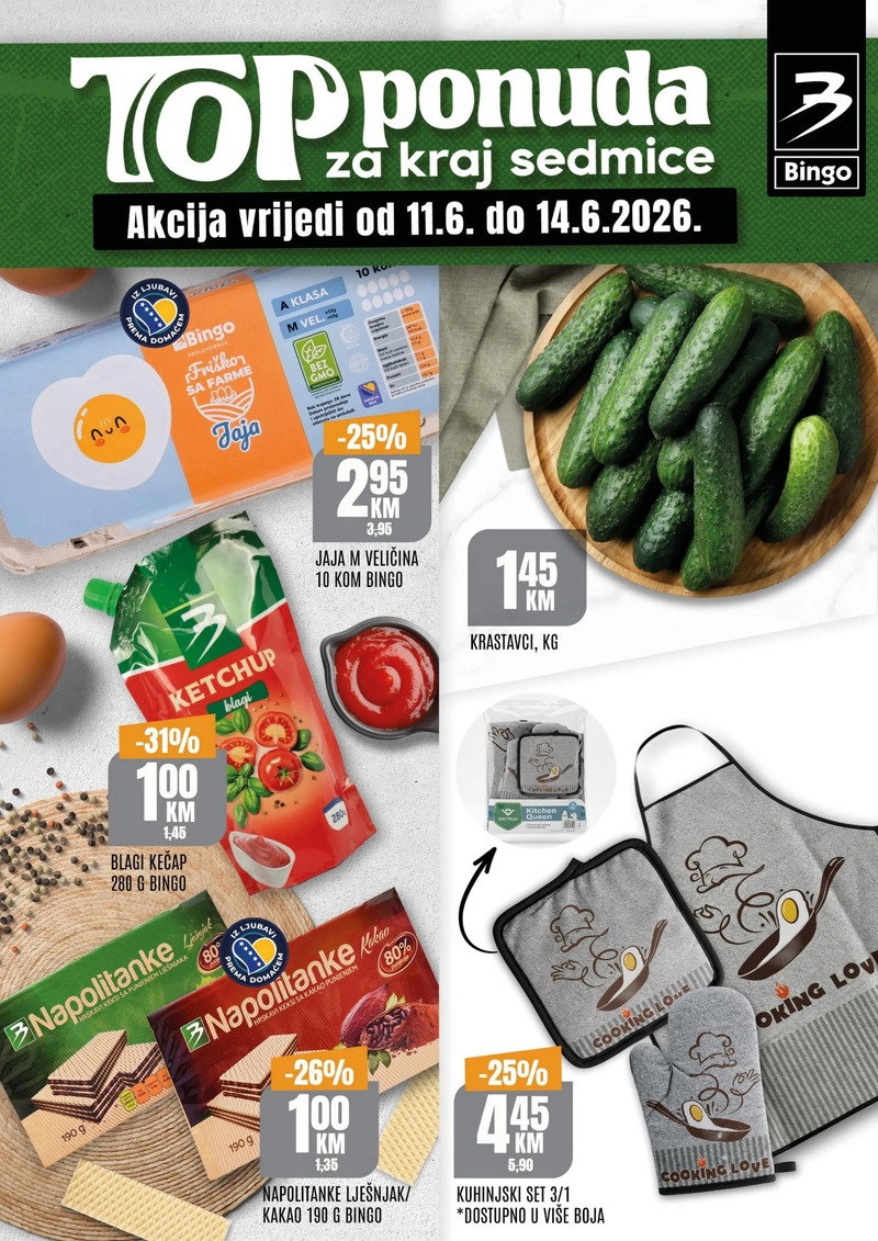 Bingo katalog akcija Top ponuda za kraj sedmice