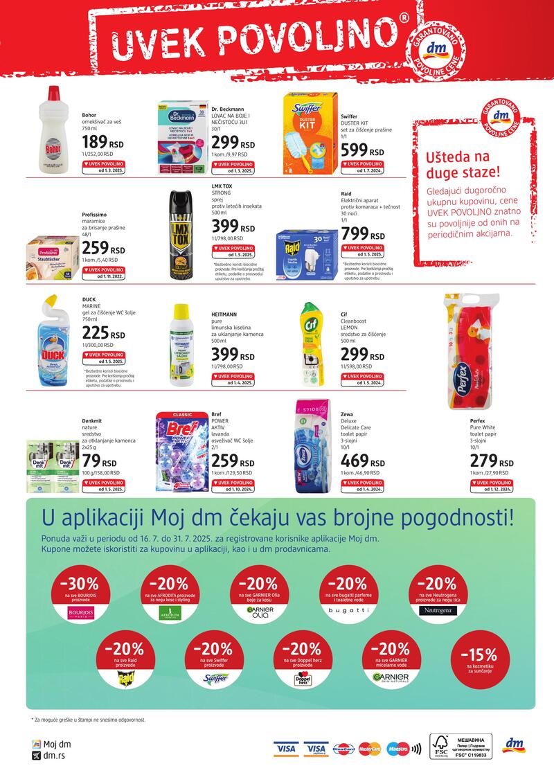 DM Drogerie katalog super cene