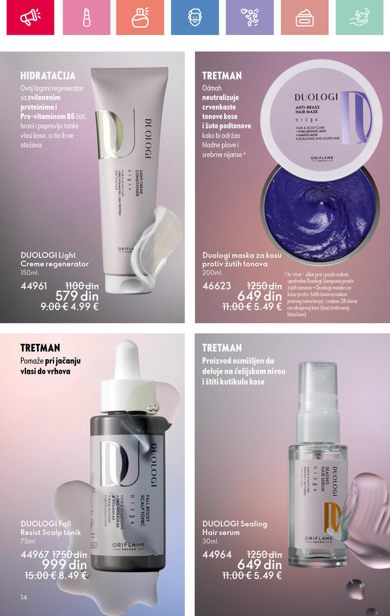 Oriflame katalog akcija