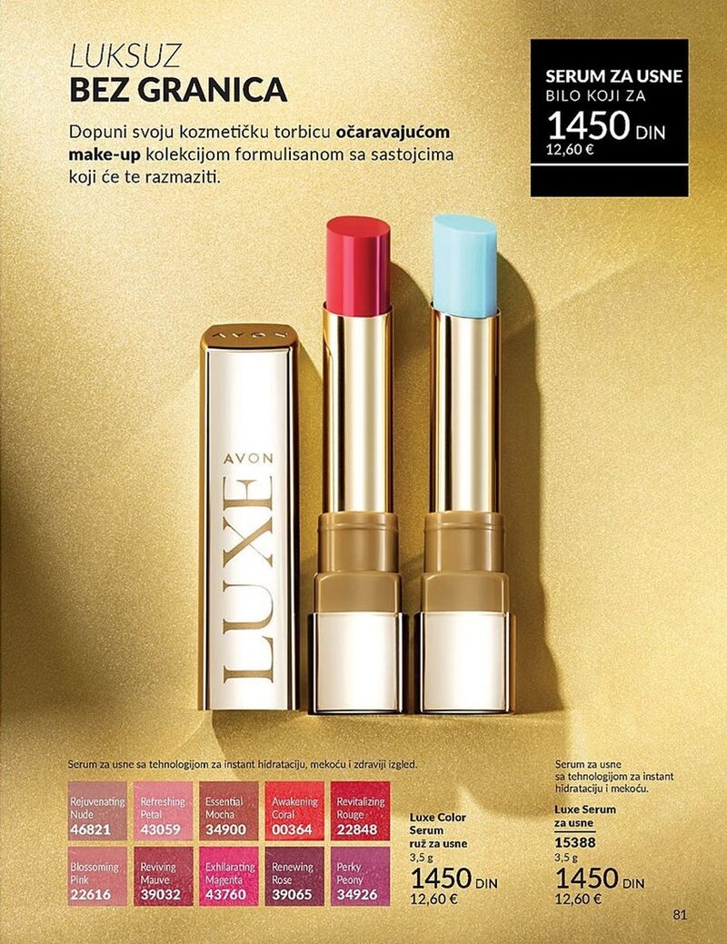 Avon katalog akcija