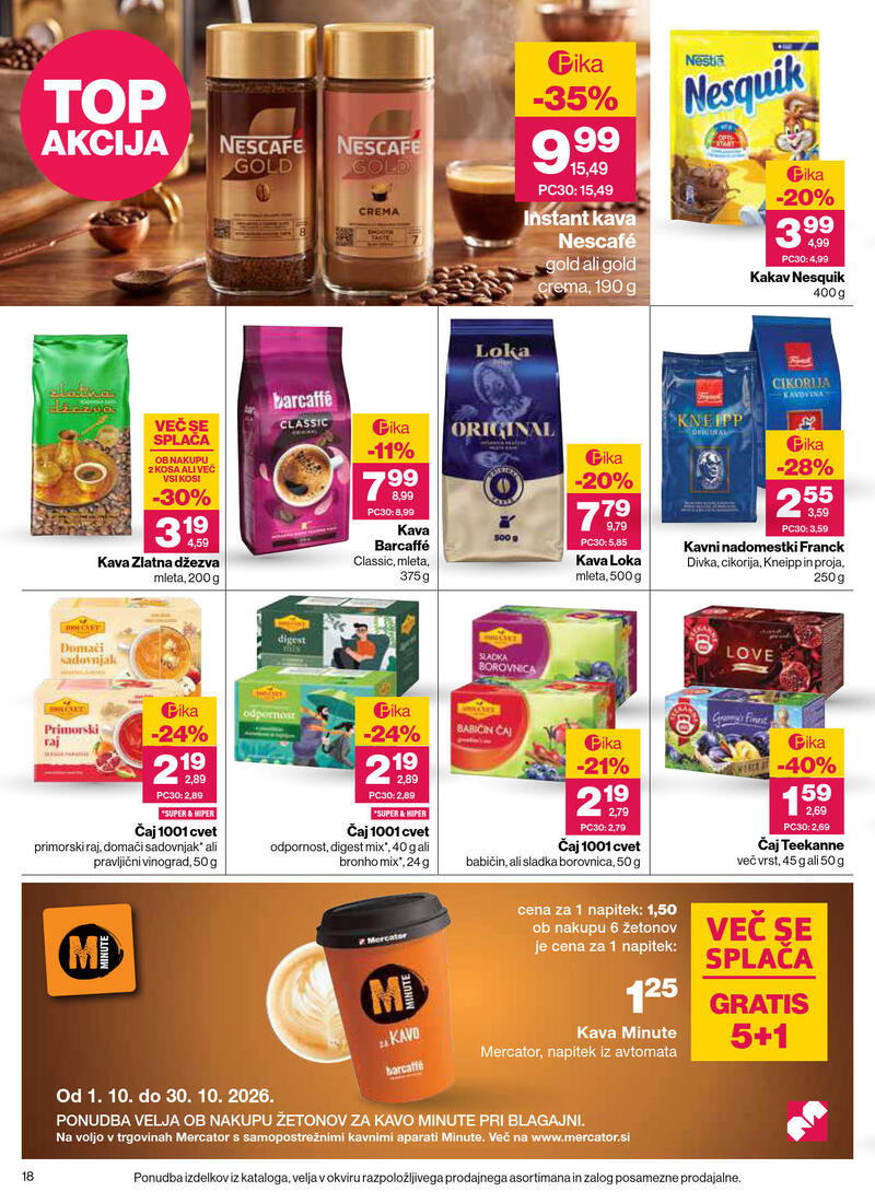 Mercator katalog - Redna akcija