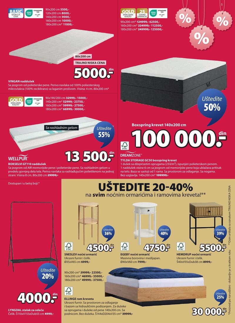 JYSK katalog nameštaj