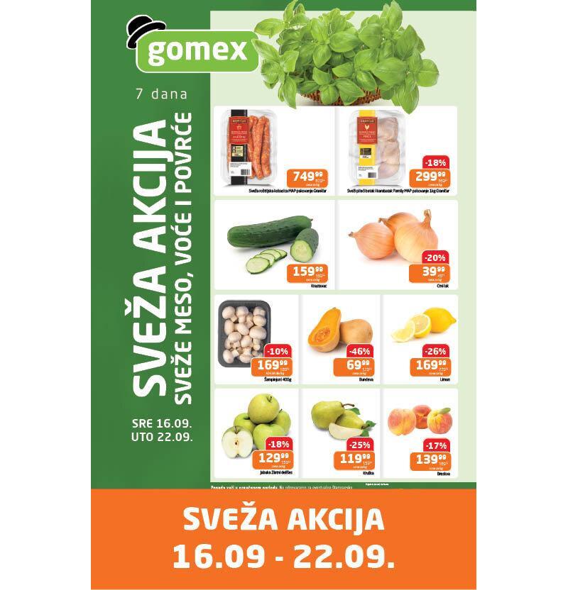 Gomex katalog akcija Nedeljna top ponuda