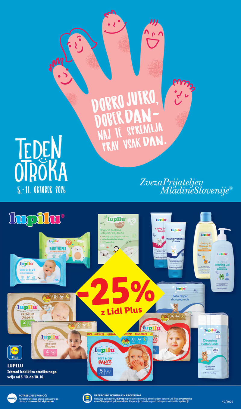 Lidl katalog - Tedenska akcija