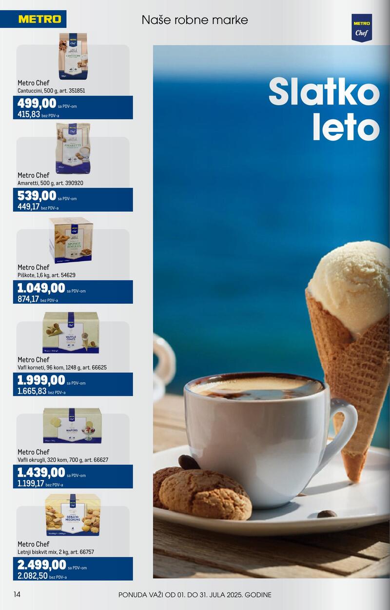 Metro katalog ugostitelji