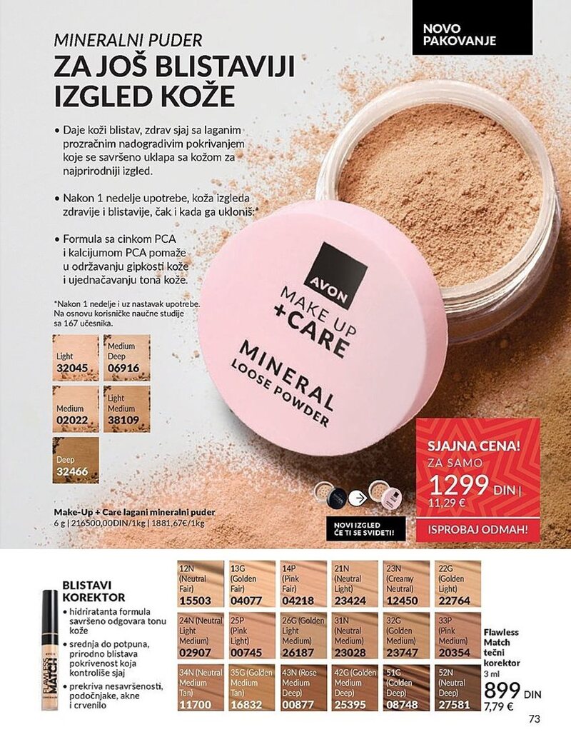 Avon katalog akcija