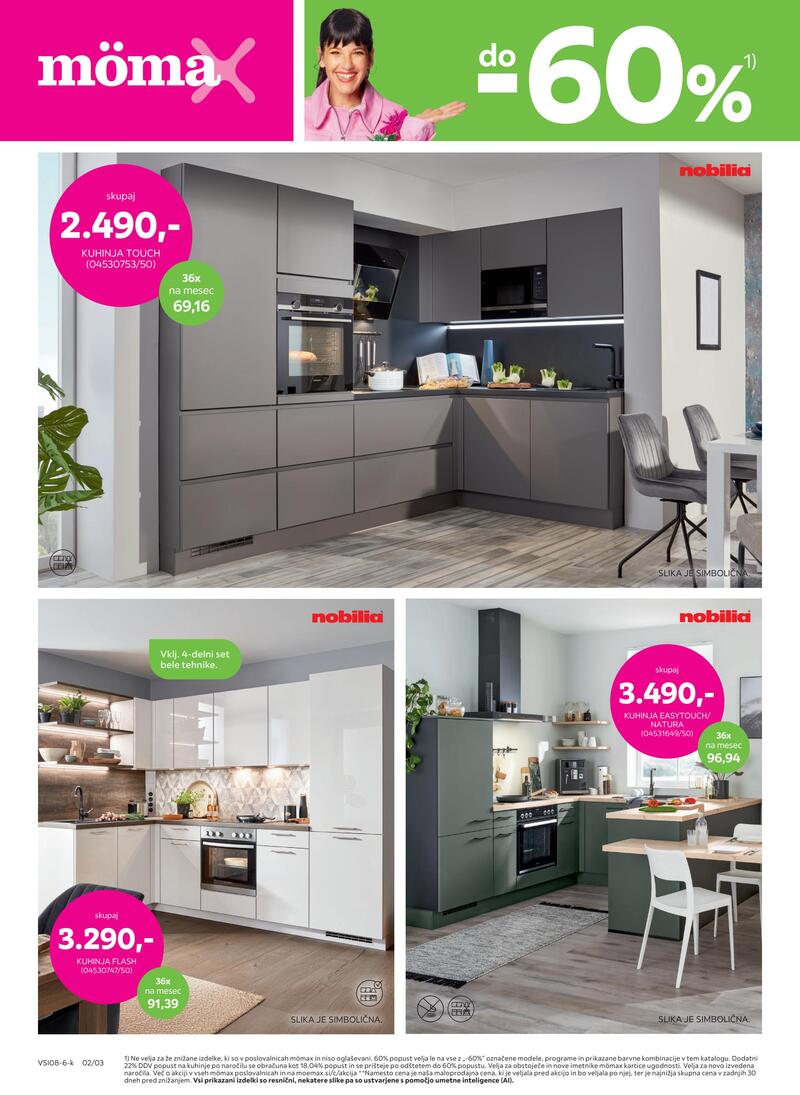 Mömax kuhinje katalog