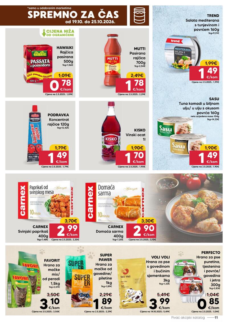 Pivac katalog - Tjedna akcija