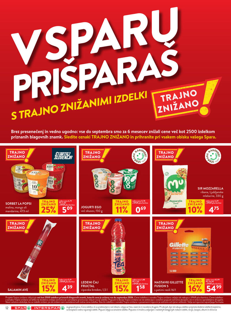 Spar redni katalog