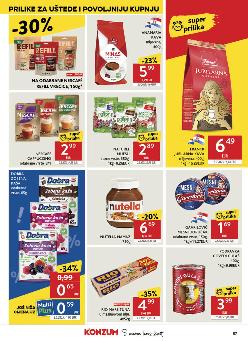 Konzum katalog - Tjedna akcija
